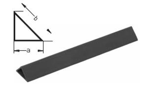 Dreikantleiste hohl L=2,5m